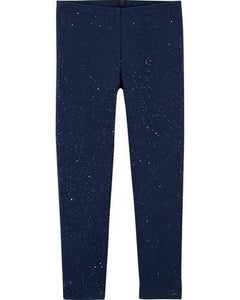 Legging OshKosh Azul Marinho com Glíter e Stretch