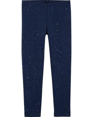 Legging OshKosh Azul Marinho com Glíter e Stretch