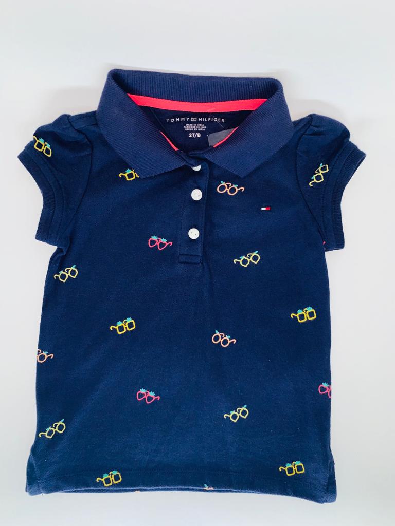 Camisa Polo Tommy Hilfiger Azul Marinho