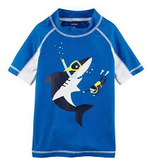 Camisa Carter's UVA 50+ Tubarão