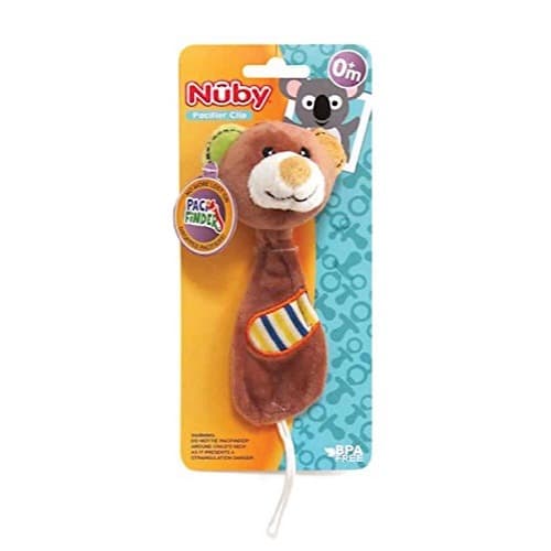 Nuby Prendedor de Chupeta - Marron